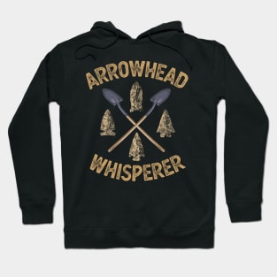 Funny Arrowhead Whisperer Vintage Look Gifts Hoodie